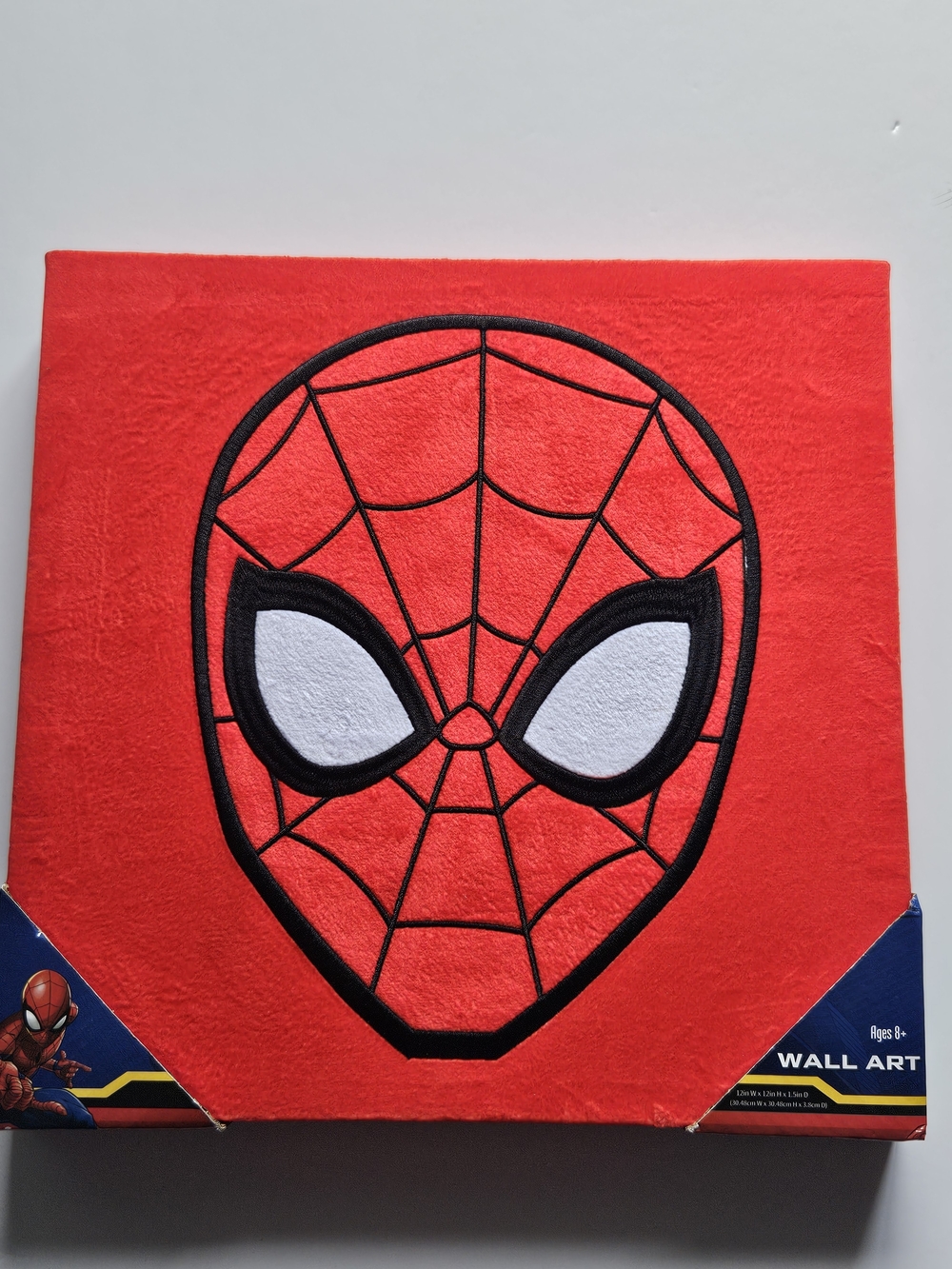 Red Spider Mask Wall Art Canvas - Licensed Character Decor